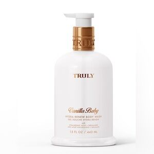 TRULY Vanilla Baby Hydra-Renew Body Wash - White and Gold